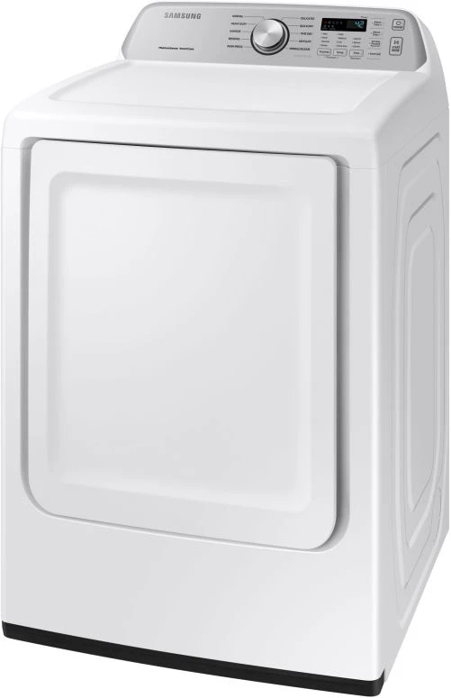 Samsung 3400 Series 7.4 Cu. Ft. White Front Load Gas Dryer 5 Samsung 3400 Series 7.4 Cu. Ft. White Front Load Gas Dryer - Image 3