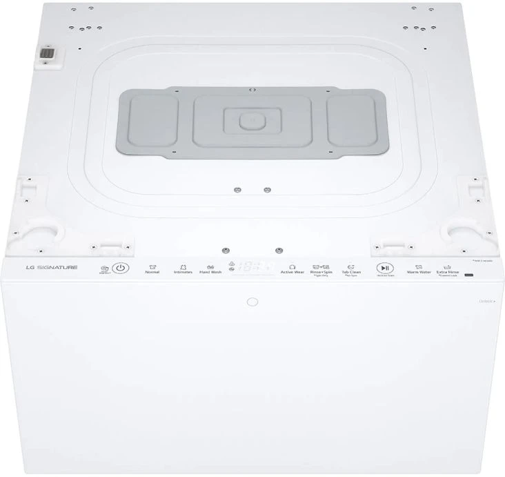 LG Signature SideKick™ 0.7 Cu. Ft. White Pedestal Washer 8 LG Signature SideKick™ 0.7 Cu. Ft. White Pedestal Washer - Image 6