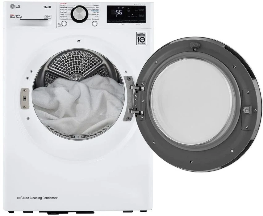 Open Box **Scratch And Dent** LG 4.2 Cu. Ft. White Front Load Electric Dryer 10 Open Box **Scratch And Dent** LG 4.2 Cu. Ft. White Front Load Electric Dryer - Image 8