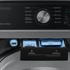 Samsung 3400 Series 4.5 Cu. Ft. Black Stainless Steel Top Load Washer -Samsung LG Store 4a7e70bb d9b5 4cc4 a1e2 a3754eadff61