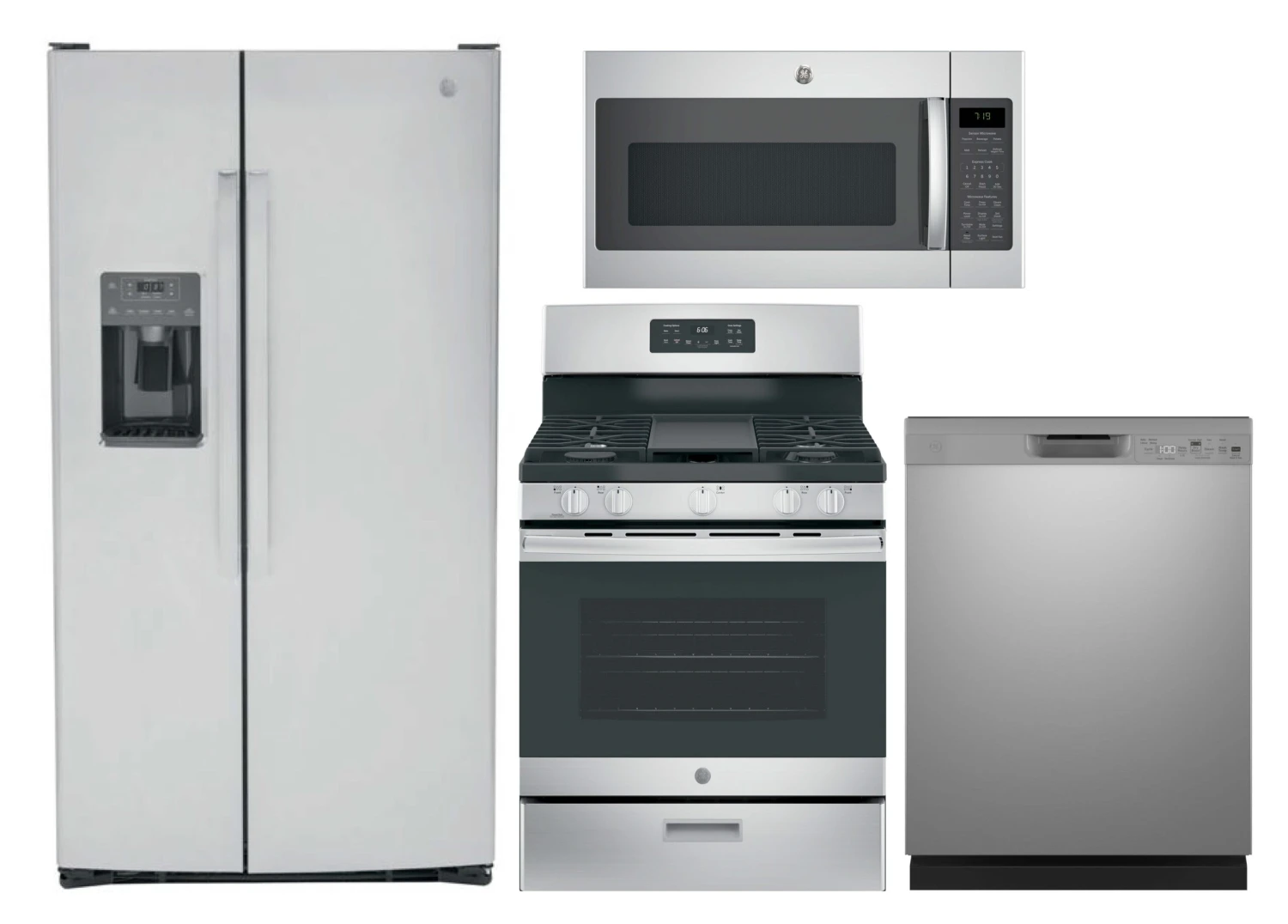 GE Kitchen 4 Piece Package 273 3 GE Kitchen 4 Piece Package 273