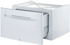 Open Box **Scratch And Dent** Bosch 23.63" White Dryer Pedestal -Samsung LG Store 52f6d9f6 7e91 428a 8b99 478d10c84fb7