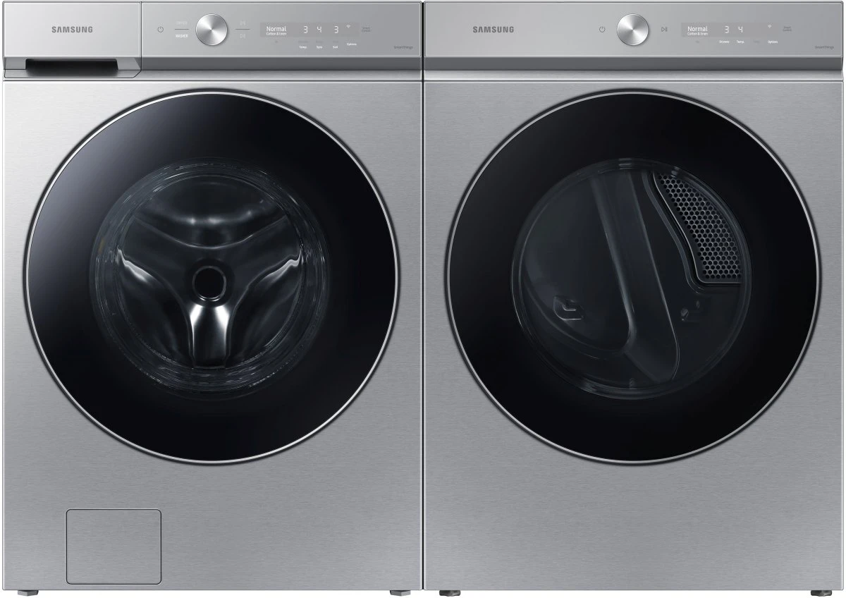 Samsung Bespoke 8900 Series 5.3 Cu. Ft. Silver Steel Front Load Washer 9 Samsung Bespoke 8900 Series 5.3 Cu. Ft. Silver Steel Front Load Washer - Image 7