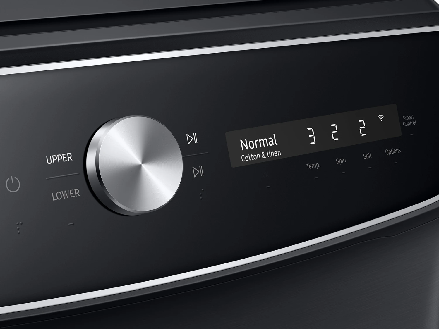 Open Box **Scratch And Dent** Samsung 6.0 Cu. Ft. Brushed Black Front Load Washer 6 Open Box **Scratch And Dent** Samsung 6.0 Cu. Ft. Brushed Black Front Load Washer - Image 4