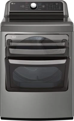 Open Box **Scratch And Dent** LG 7.3 Cu. Ft. Graphite Steel Electric Dryer -Samsung LG Store 54805cfd be64 41ff b303 dc61882a7de6