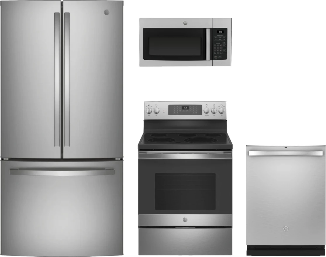 GE Kitchen 4 Piece Package 525 3 GE Kitchen 4 Piece Package 525