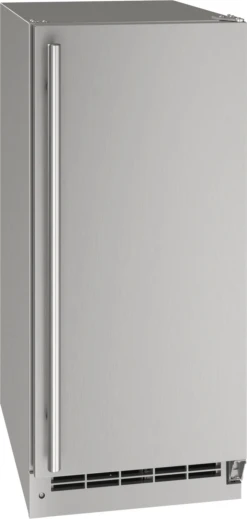 U-Line® 15" Stainless Solid Outdoor Refrigerator