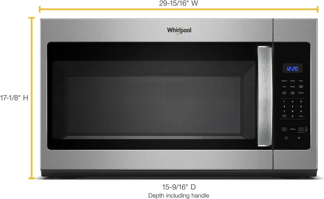 Whirlpool® 4 Piece Stainless Steel Kitchen Package 12 Whirlpool® 4 Piece Stainless Steel Kitchen Package - Image 10
