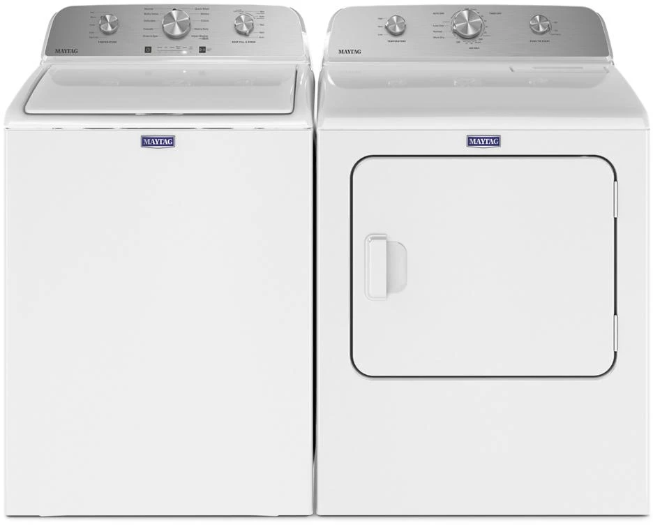 Maytag® 7.0 Cu. Ft. White Front Load Gas Dryer 8 Maytag® 7.0 Cu. Ft. White Front Load Gas Dryer - Image 6