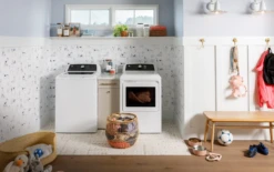 GE® 7.4 Cu. Ft. White Front Load Electric Dryer -Samsung LG Store 5daca592 2b41 4739 9a70 e64a4f9f4b15