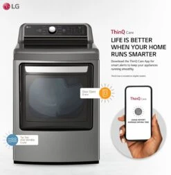 LG 7.3 Cu. Ft. Graphite Steel Electric Dryer -Samsung LG Store 5db4f2e0 5de3 4932 a107 5df4205080d8 1