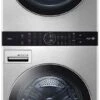 Open Box **Scratch And Dent** LG Studio WashTower™ 5.0 Cu. Ft. Washer, 7.4 Cu. Ft. Dryer Noble Steel Stack Laundry -Samsung LG Store 5e168a9d a49e 4e08 8250 d4ca19cc2075