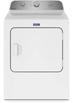 Maytag® 7.0 Cu. Ft. White Front Load Gas Dryer