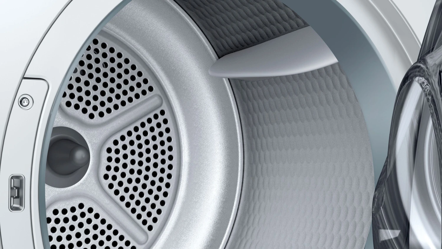 Open Box **Scratch And Dent** Bosch® 300 Series 4.0 Cu. Ft. White Front Load Electric Dryer 8 Open Box **Scratch And Dent** Bosch® 300 Series 4.0 Cu. Ft. White Front Load Electric Dryer - Image 6