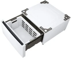 Open Box **Scratch And Dent** LG 27" White Pedestal Storage Drawer -Samsung LG Store 6210615f fb26 46c2 82d8 b8a1449e5cf9