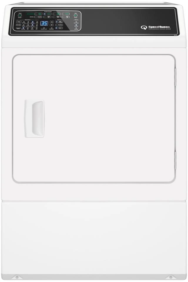 Speed Queen® 7.0 Cu. Ft. White Gas Dryer 3 Speed Queen® 7.0 Cu. Ft. White Gas Dryer