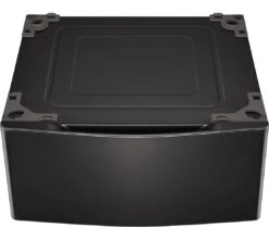 Open Box **Scratch And Dent** LG 29" Black Steel Laundry Pedestal