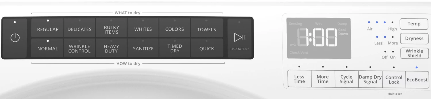 Open Box **Scratch And Dent** Whirlpool® 7.4 Cu. Ft. White Front Load Electric Dryer 5 Open Box **Scratch And Dent** Whirlpool® 7.4 Cu. Ft. White Front Load Electric Dryer - Image 3