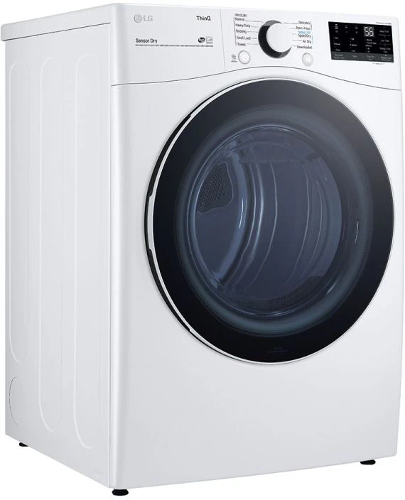 Open Box **Scratch And Dent** LG 7.4 Cu. Ft. White Front Load Electric Dryer 6 Open Box **Scratch And Dent** LG 7.4 Cu. Ft. White Front Load Electric Dryer - Image 4