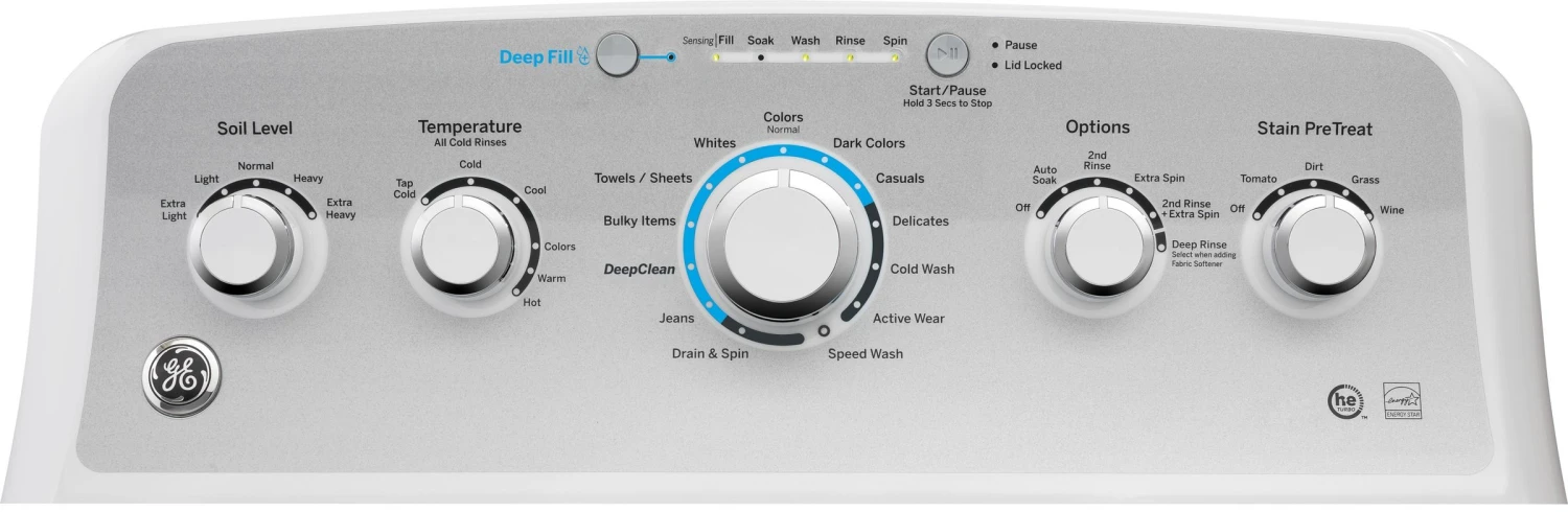 GE Laundry Pair Package 114 GTW500ASNWS-GTD45GASJWS 10 GE Laundry Pair Package 114 GTW500ASNWS-GTD45GASJWS - Image 8