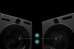 LG 5.0 Cu. Ft. Black Steel Front Load Washer -Samsung LG Store 7210dfe0 ba6e 4808 b33f caab1528388f