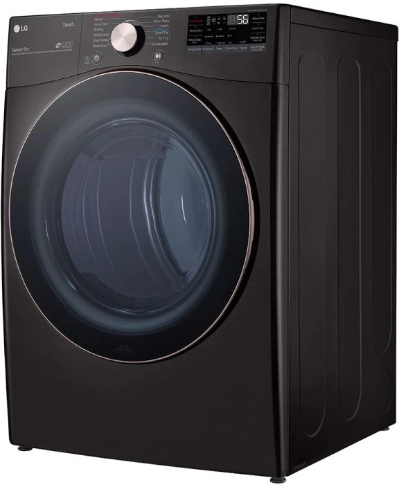 Open Box **Scratch And Dent** LG 7.4 Cu. Ft. Black Steel Front Load Electric Dryer 6 Open Box **Scratch And Dent** LG 7.4 Cu. Ft. Black Steel Front Load Electric Dryer - Image 4