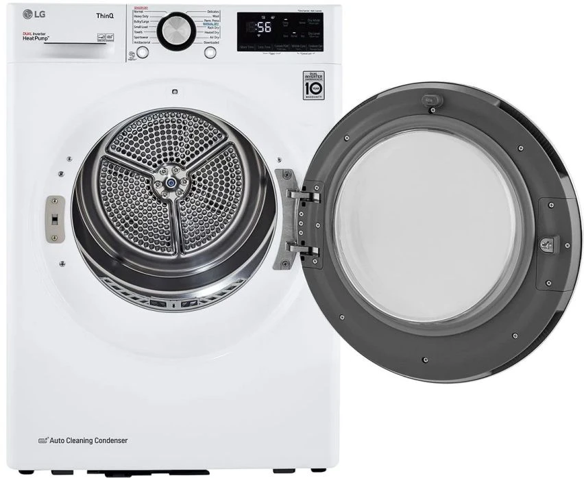 Open Box **Scratch And Dent** LG 4.2 Cu. Ft. White Front Load Electric Dryer 9 Open Box **Scratch And Dent** LG 4.2 Cu. Ft. White Front Load Electric Dryer - Image 7