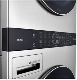 Open Box **Scratch And Dent** LG Studio WashTower™ 5.0 Cu. Ft. Washer, 7.4 Cu. Ft. Dryer Noble Steel Stack Laundry 18 Open Box **Scratch And Dent** LG Studio WashTower™ 5.0 Cu. Ft. Washer, 7.4 Cu. Ft. Dryer Noble Steel Stack Laundry -Samsung LG Store 7d944858 8cd9 47ac b1bd c2072768cc21