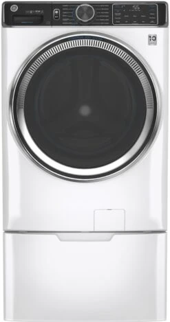 GE® 5.0 Cu. Ft. White Smart Front Load Washer 15 GE® 5.0 Cu. Ft. White Smart Front Load Washer -Samsung LG Store 7e50798c a3dc 4925 90b9 52b69356bf54