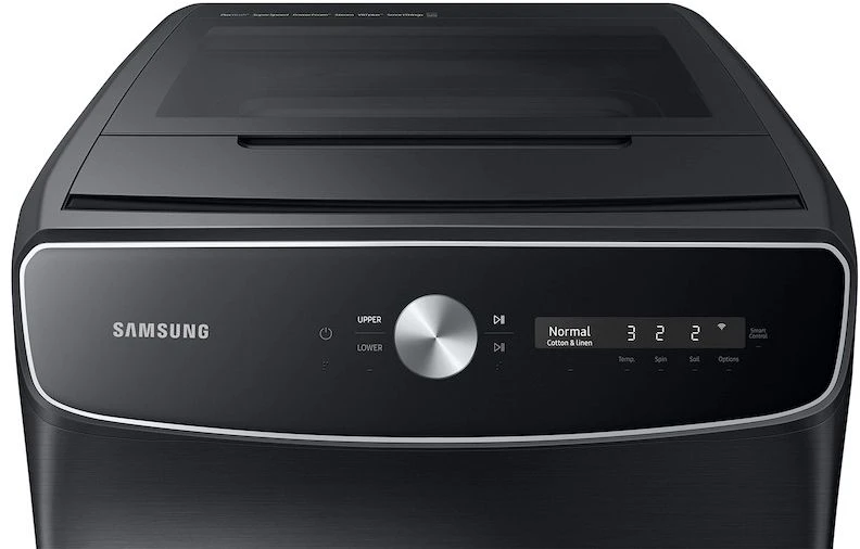 Open Box **Scratch And Dent** Samsung 6.0 Cu. Ft. Brushed Black Front Load Washer 5 Open Box **Scratch And Dent** Samsung 6.0 Cu. Ft. Brushed Black Front Load Washer - Image 3