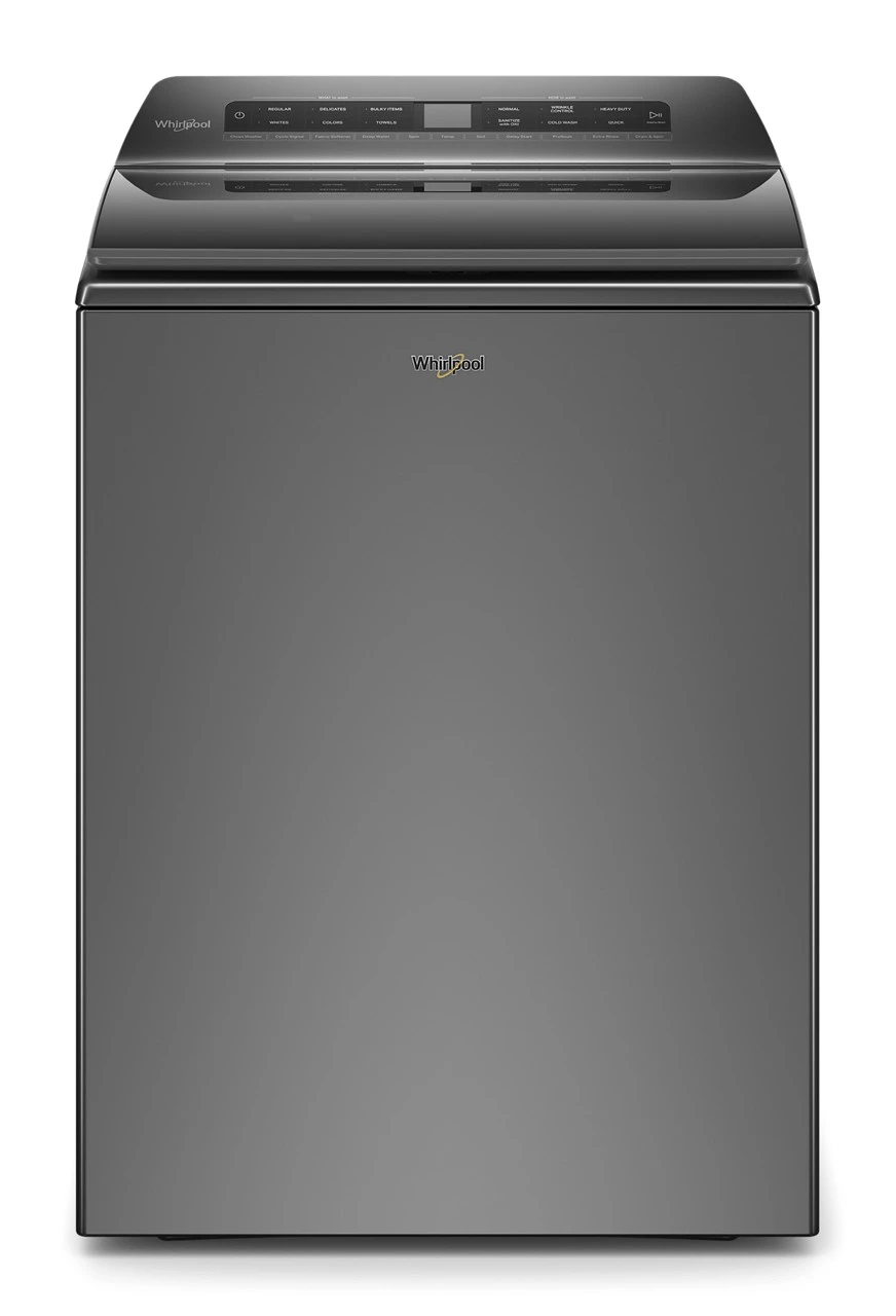 Open Box **Scratch And Dent** Whirlpool® 4.8 Cu. Ft. Chrome Shadow Top Load Washer 3 Open Box **Scratch And Dent** Whirlpool® 4.8 Cu. Ft. Chrome Shadow Top Load Washer