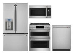 GECAFE Kitchen 4 Piece Package 361 CYE22TP2MS1-CGS750P2MS1-CDT845P2NS1-CVM517P2RS1