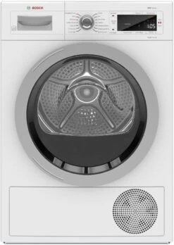 Bosch® 500 Series 4.0 Cu. Ft. White Front Load Electric Dryer
