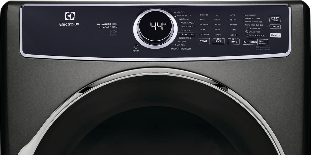 Open Box **Scratch And Dent** Electrolux 8.0 Cu. Ft. Titanium Electric Dryer 9 Open Box **Scratch And Dent** Electrolux 8.0 Cu. Ft. Titanium Electric Dryer - Image 7