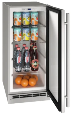 U-Line® 15" Stainless Solid Outdoor Refrigerator -Samsung LG Store 88514fb5 3166 47bb 8e97 b583ce10e2cd