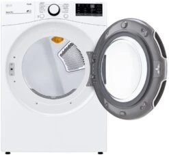 Open Box **Scratch And Dent** LG 7.4 Cu. Ft. White Front Load Electric Dryer 16 Open Box **Scratch And Dent** LG 7.4 Cu. Ft. White Front Load Electric Dryer -Samsung LG Store 8897144a 8399 4bb7 88b0 6746b4b7e38a