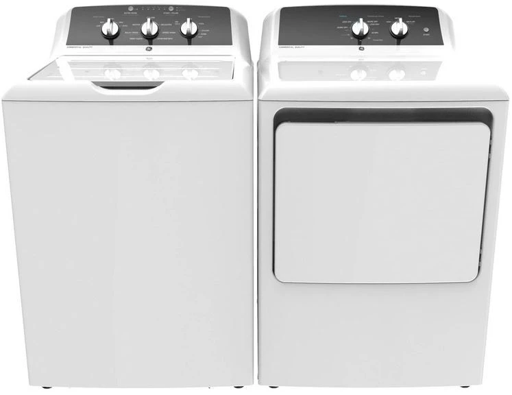 GE® 6.2 Cu. Ft. White Front Load Natural Gas Dryer 10 GE® 6.2 Cu. Ft. White Front Load Natural Gas Dryer - Image 8