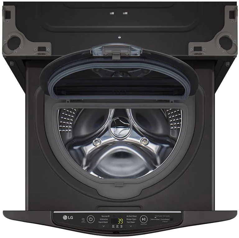 LG SideKick™ 1.0 Cu. Ft. Black Steel Pedestal Top Load Washer 6 LG SideKick™ 1.0 Cu. Ft. Black Steel Pedestal Top Load Washer - Image 4