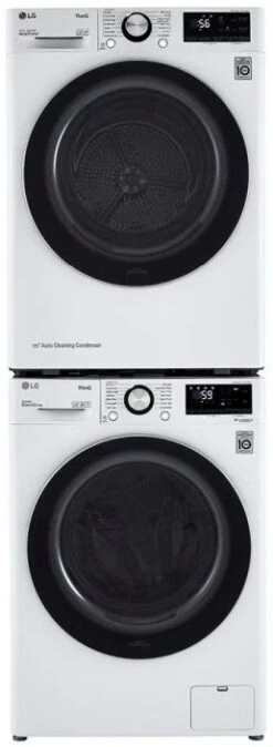 Open Box **Scratch And Dent** LG 2.4 Cu. Ft. White Front Load Washer -Samsung LG Store 93332e13 f001 4985 b25c cc554187a2ce