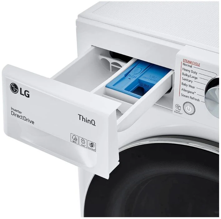 LG 2.4 Cu. Ft. White Front Load Washer Dryer Combo 11 LG 2.4 Cu. Ft. White Front Load Washer Dryer Combo - Image 9