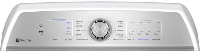 GE Profile™ 5.0 Cu. F.t White Top Load Washer 6 GE Profile™ 5.0 Cu. F.t White Top Load Washer - Image 4