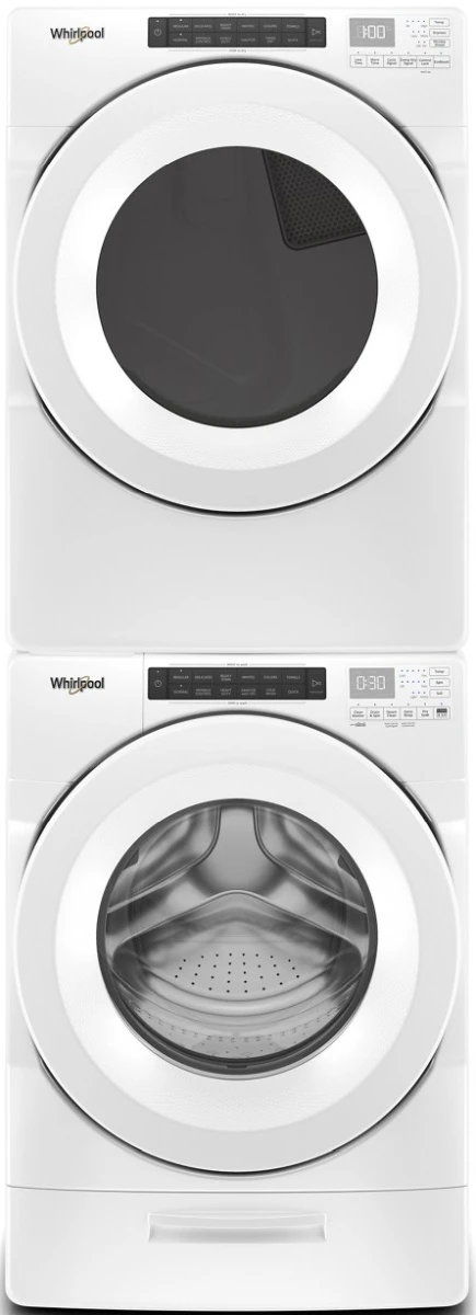 Open Box **Scratch And Dent** Whirlpool® 7.4 Cu. Ft. White Front Load Electric Dryer 7 Open Box **Scratch And Dent** Whirlpool® 7.4 Cu. Ft. White Front Load Electric Dryer - Image 5