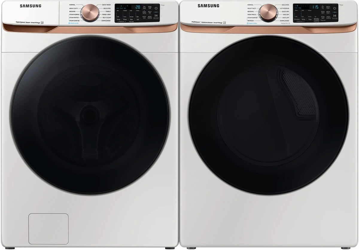 Samsung 8300 Series 7.5 Cu. Ft. Ivory Front Load Electric Dryer 9 Samsung 8300 Series 7.5 Cu. Ft. Ivory Front Load Electric Dryer - Image 7