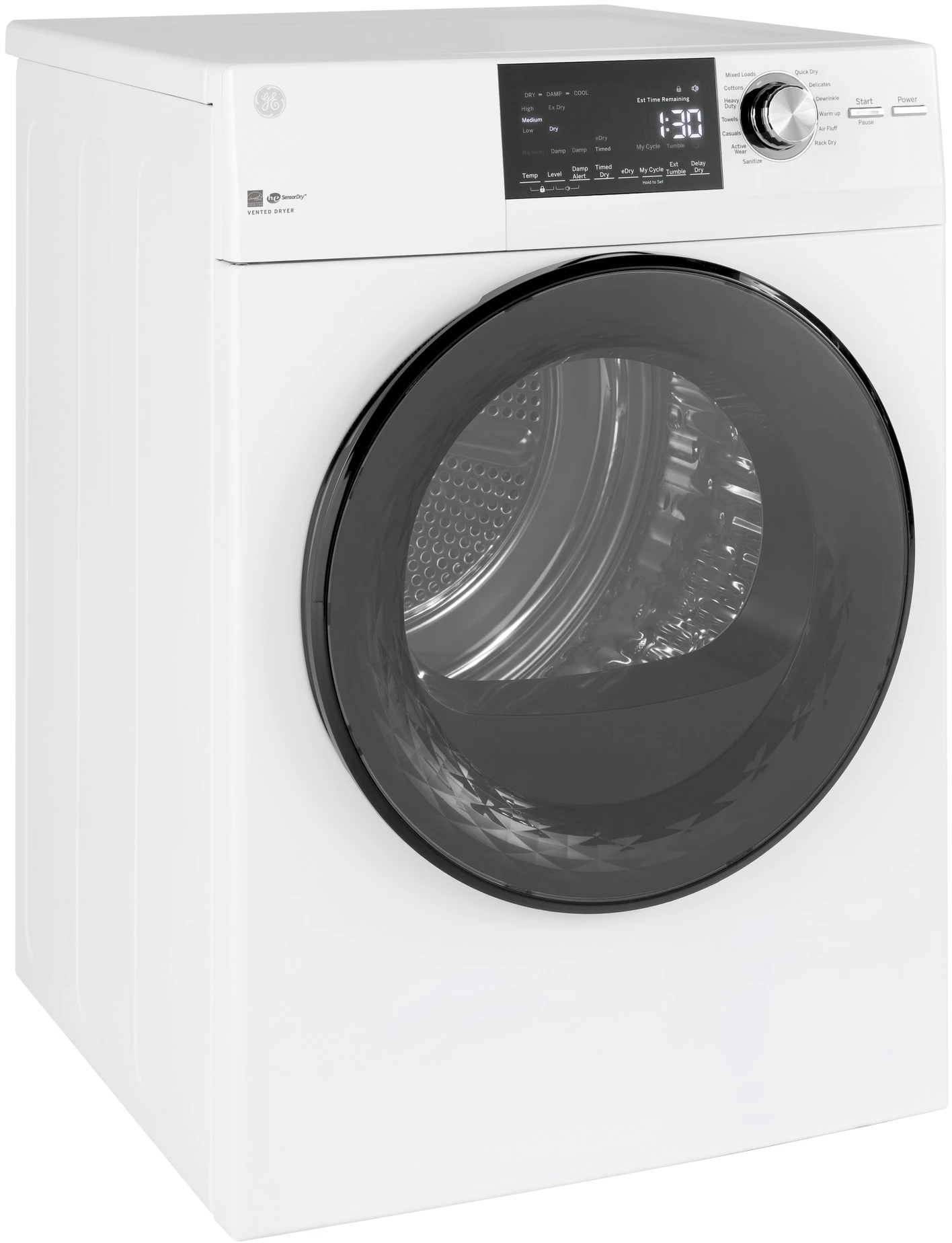 Open Box **Scratch And Dent** GE® 4.3 Cu. Ft. White Electric Dryer 4 Open Box **Scratch And Dent** GE® 4.3 Cu. Ft. White Electric Dryer - Image 2