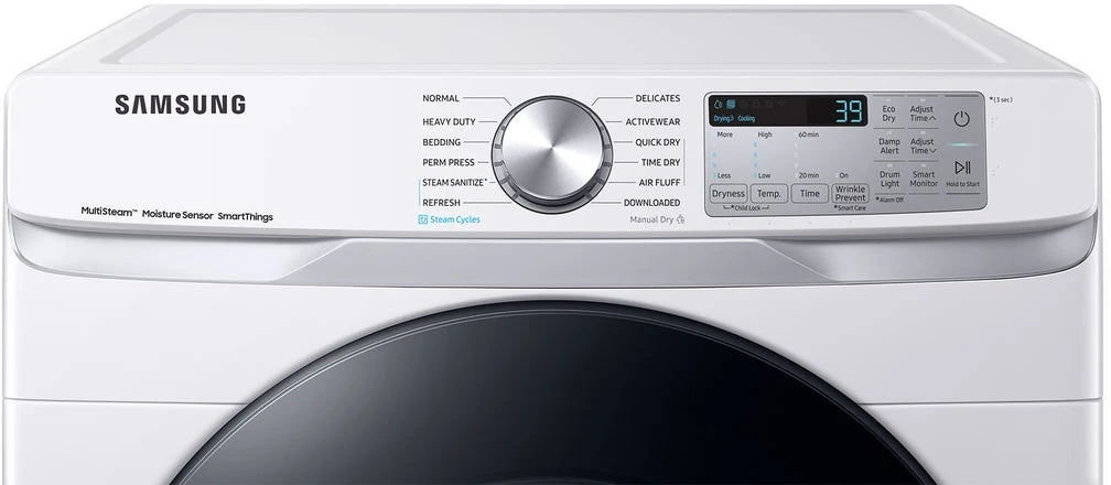 Samsung 7.5 Cu. Ft. White Front Load Electric Dryer 5 Samsung 7.5 Cu. Ft. White Front Load Electric Dryer - Image 3