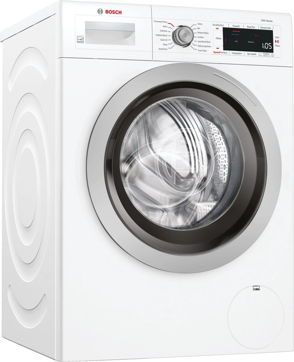 Open Box **Scratch And Dent** Bosch® 500 Series 2.2 Cu. Ft. White Compact Front Load Washer 5 Open Box **Scratch And Dent** Bosch® 500 Series 2.2 Cu. Ft. White Compact Front Load Washer - Image 3