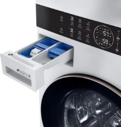 Open Box **Scratch And Dent** LG 4.5 Cu. Ft. Washer, 7.4 Cu. Ft. Dryer White Stack Laundry -Samsung LG Store a3a0fe85 106b 445c 8fbd 363a61c737fb 1