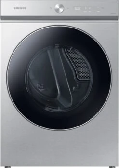 Samsung Bespoke 8900 Series 7.6 Cu. Ft. Silver Steel Front Load Electric Dryer