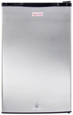 BlazeĀ® Grills 4.4 Cu. Ft. Stainless Steel Outdoor Compact Refrigerator
