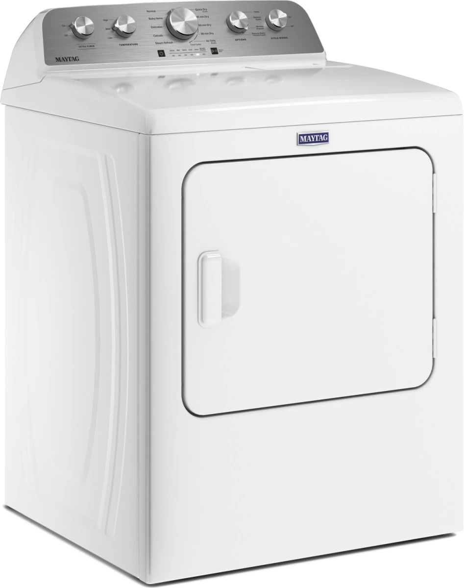 Maytag® White 7.0 Cu. Ft. Front Load Gas Dryer 4 Maytag® White 7.0 Cu. Ft. Front Load Gas Dryer - Image 2